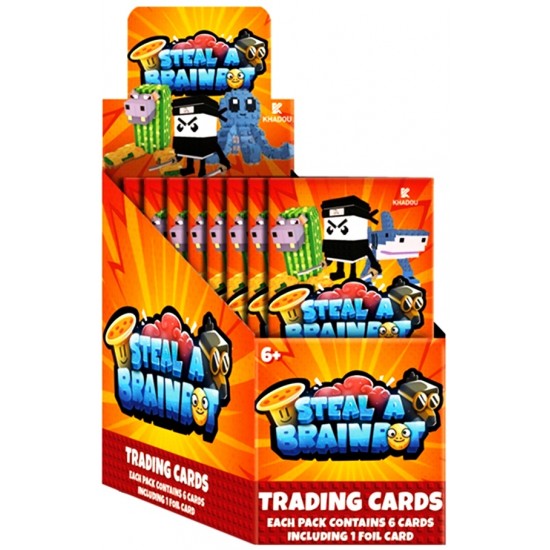 Steal A Brainrot Trading Card Packets in PDQ